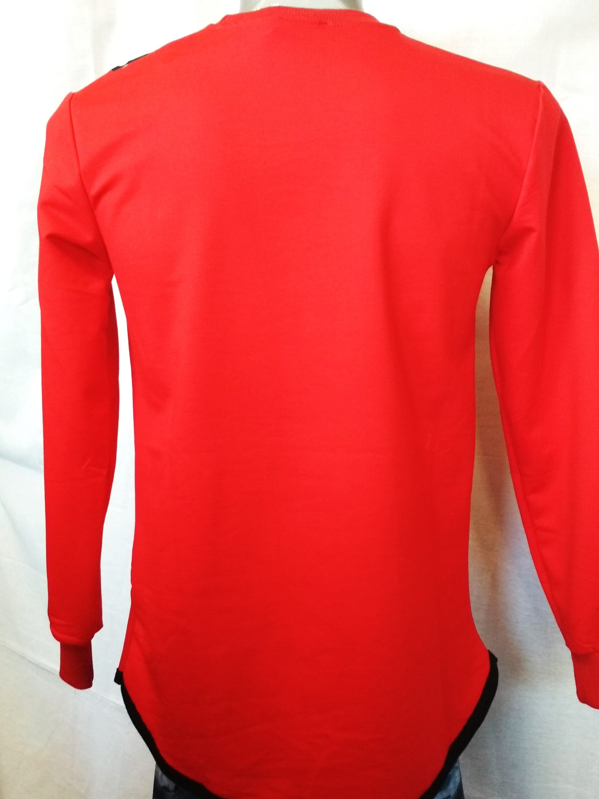 Червена блуза с надпис за мъже на MIRAN POLO . 