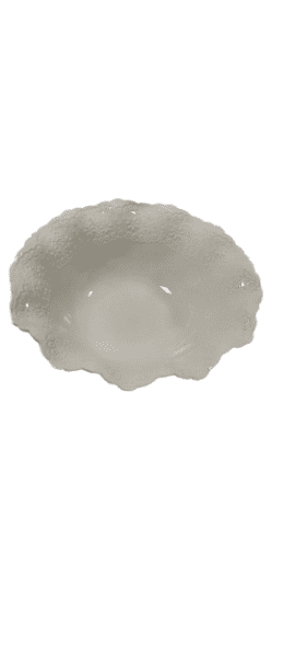 Порцеланова купа в бял цвят