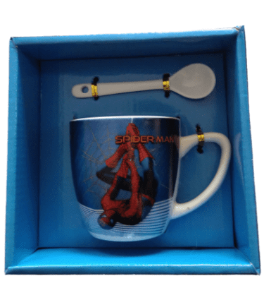 Чаша с лъжичка на Спайдърмен