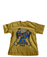 Жълта тениска с щампа на Пес Патрул .